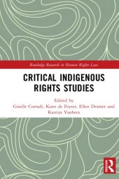 book Critical Indigenous Rights Studies