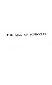 book The Ajax of Sophocles