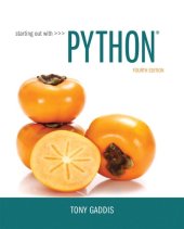 book Starting Out with Python, 4th Edition