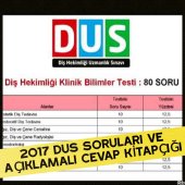 book Dus Soruları ve Açıklamalı Cevaplı Kitapçığı