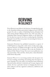 book Serving in Silence? Australian LGBT servicemen and women