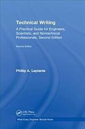 book Technical Writing: A Practical Guide for Engineers, Scientists, and Nontechnical Professionals