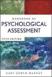 book Handbook of Psychological Assessment