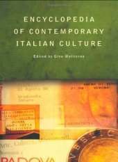 book Encyclopedia of Contemporary Italian Culture