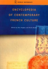 book Encyclopedia of Contemporary French Culture