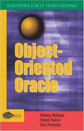 book Object-oriented Oracle