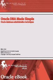 book Oracle DBA Made Simple Oracle Database Administration Techniques