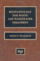 book Biotechnology for Waste and Wastewater Treatment