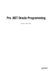 book Pro .NET Oracle Programming