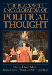 book The Blackwell Encyclopaedia of Political Thought 