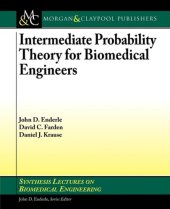 book Intermediate Probability Theory for Biomedical Engineers