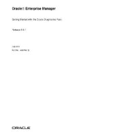 book Oracle Enterprise Manager Getting Started with the Oracle Diagnostics Pack (Part No A88748-02) (Release 9 0 1) (2001)