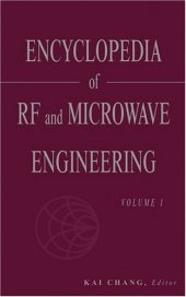 book Encyclopedia of RF and Microwave Engineering