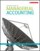 book Introduction to Managerial Accounting - Solutions Manual