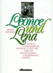 book Leonce und Lena. Kritische Studienausgabe