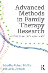 book Advanced Methods in Family Therapy Research: a focus on validity and change