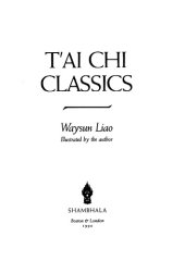 book Tai chi classics