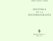 book Historia de la historiografía