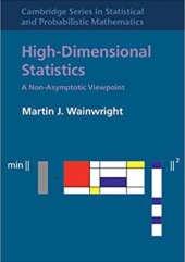 book High-Dimensional Statistics A Non-Asymptotic Viewpoint