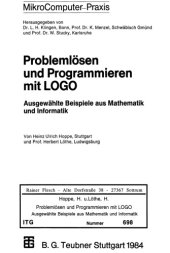 book Problemlösen und Programmieren mit Logo. Ausgewählte Beispiele aus Mathematik und Informatik