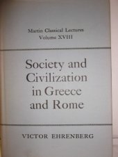 book Society and Civilization in Greece and Rome