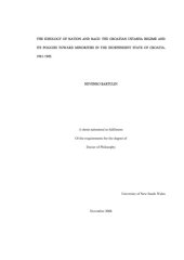 book The ideology of nation and race: the Croatian Ustasha regime and its policies toward minorities in the independent state of Croatia, 1941-1945