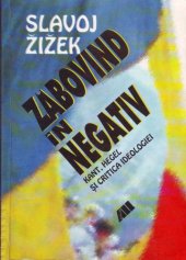 book Zabovind in negativ: Kant, Hegel si critica ideologiei