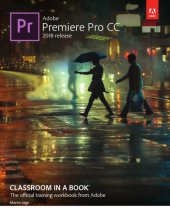 book Adobe Premiere Pro CC Classroom in a Book 2018