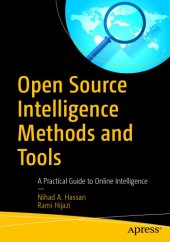 book Open Source Intelligence Methods and Tools: A Practical Guide to Online Intelligence