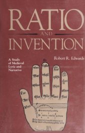 book Ratio and Invention: A Study of Medieval Lyric and Narrative