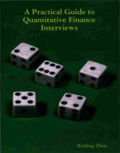 book A Practical Guide To Quantitative Finance Interviews