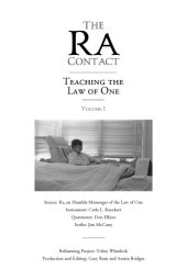 book The Ra Contact: Teaching the Law of One: Volume 1 & 2