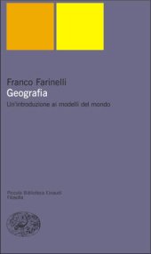 book Geografia. Un'introduzione ai modelli del mondo