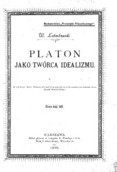 book Platon jako twórca idealizmu