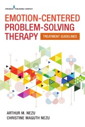 book Emotion-Centered Problem-Solving Therapy: Treatment Guidelines