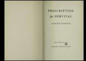 book Prescription for Survival