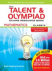 book Talent and Olympiad Exams Resource Book Class 9 Math Brain Mapping Academy Hyderabad For IIT JEE Foundation Practice Test Series