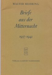 book Briefe aus der Mitternacht. 1937-1941