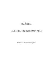 book Juárez: la rebelión interminable