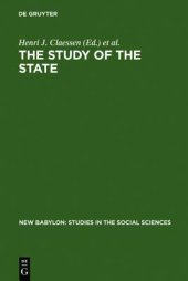 book The Study of the State