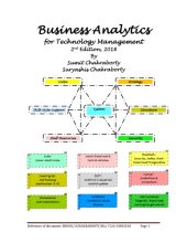 book Business Analytics  for Technology Management