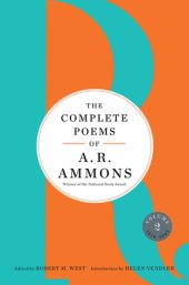 book The Complete Poems of A. R. Ammons: Volume 2 1978-2005