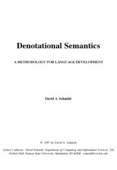 book Denotational Semantics. A Methodology for Language Development