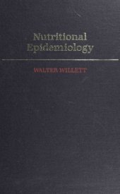 book Nutritional Epidemiology