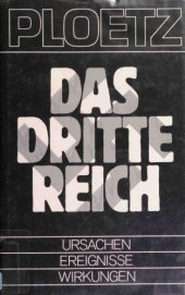 book Das Dritte Reich. Ursprünge, Ereignisse, Wirkungen