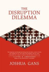 book The Disruption Dilemma