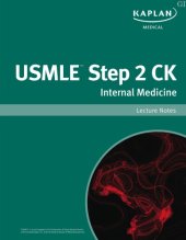 book USMLE Step 2 Ck Internal Medicine Lecture Notes