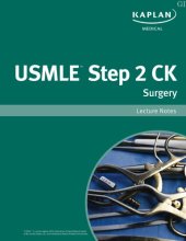 book USMLE Step 2 Ck Surgery Lecture Notes