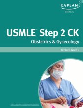 book USMLE Step 2 Ck Obstetrics & Gynecology Lecture Notes