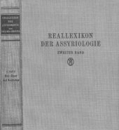 book Reallexikon der Assyriologie und Vorderasiatischen Archäologie. Band 2. Ber-Ezur